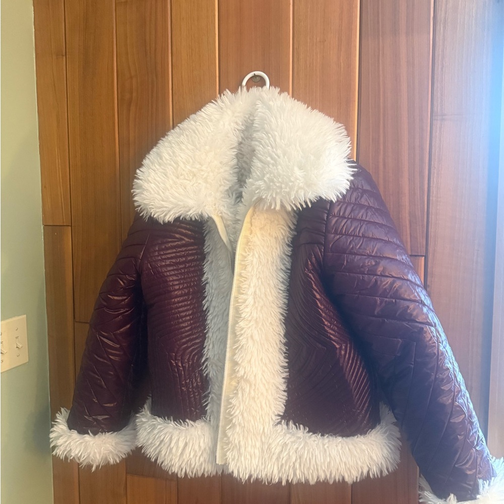 Perfect Moment Luna Shearling Reversible Jacket - Picture 8 of 10